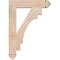 Ekena Millwork Merced Arts & Crafts Smooth Bracket, Douglas Fir, 3 1/2"W x 20"D x 28"H BKT04X20X28MRC03SDF - alternate 4